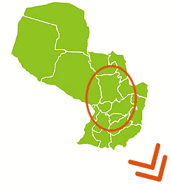 mapa de Paraguay